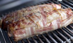 Gefülltes Schweinefilet mit Bacon