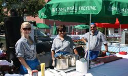Grillteam beim Catering